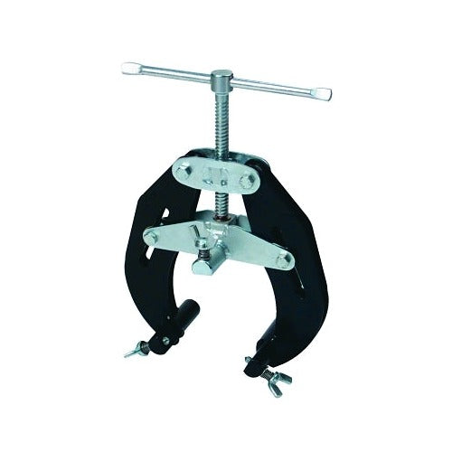 Sumner Ultra Clamp black steel 2 to 6 in pipe opening 3-jaw screw-adjusted pipe alignment clamp