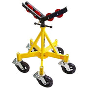 Max-Jax Pipe Stand, Vee, 2500 lb Cap, 4 in to36 in Pipe, 30.5 in to 42.5 H