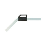 Sumner Mul-T-Square 10 x 14 in, black aluminum body with imperial and metric stainless steel blade, layout square