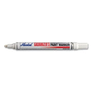 Galvanizer's Removable Paint Marker, White, Medium Tip, Bullet