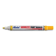 Galvanizer's Removable Paint Marker, Yellow, Medium Tip, Bullet