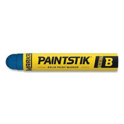 Paintstik Original B Solid Paint Marker, 11/16 in dia, 4-3/4 in L, Blue