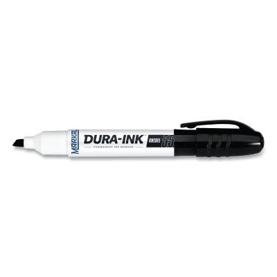 Dura-Ink 55 Marker, Black, 1/16 in to 3/16 in, Chisel