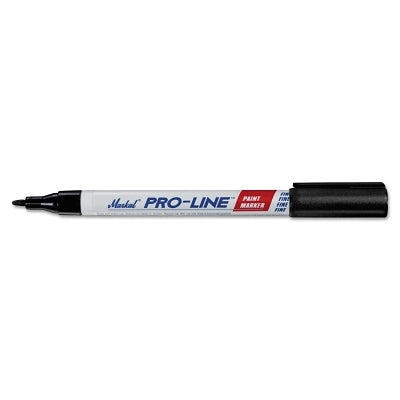 PRO-LINE Fine and Micro Liquid Paint Marker, Black, 1/16 in Tip, Fine