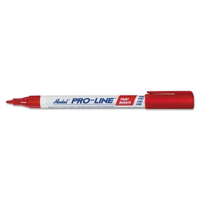 PRO-LINE Fine and Micro Liquid Paint Marker, Red, 1/16 in, Fine