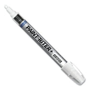 Paint-Riter+ Certified Liquid Paint Marker, White, 1/8 in Tip, Medium