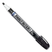 Paint-Riter+ Oily Surface Paint Marker, Black, 1/8 in Tip, Medium