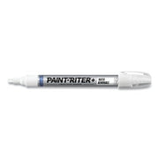 Paint-Riter+ Water Removable Marker, White, 1/8 in, Medium Tip