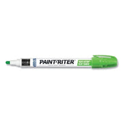 Paint-Riter Valve Action Paint Marker, Fluorescent Green, 1/8 in, Medium