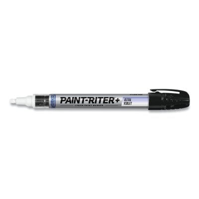 Paint-Riter+ Ultra Violet Liquid Paint Marker, Invisible UV, 1/8 in, Medium