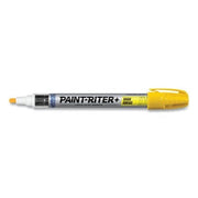 Paint-Riter+ Rough Surface Liquid Paint Marker, Yellow, 1/8 in tip, Fiber Nib