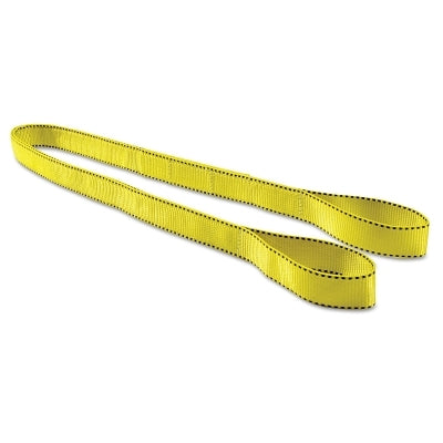 Pro-Edge Web Slings, 2" x 8', Eye To Eye, Polyester Domestic, Yellow