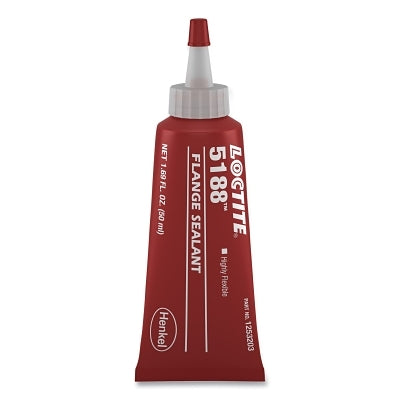 5188 Flange Sealant, 50 mL, Tube, Red