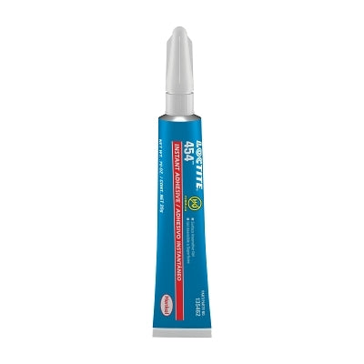 454 Prism Instant Adhesive, Surface Insensitive Gel, 20 g, Tube, Clear