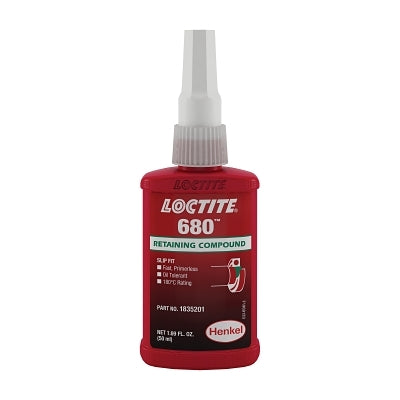 680 Retaining Compound, 10 mL, Squirt Bottle, Green, 4,000 psi