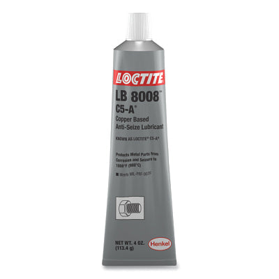 LB 8008 C5-A Copper Based Anti-Seize Lubricant, 4 oz Tube