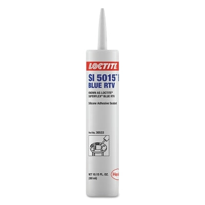 Superflex RTV, Silicone Adhesive Sealant, 300 mL Cartridge, Blue