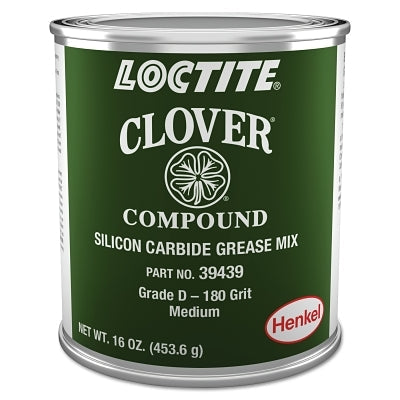 Clover Silicon Carbide Grease Mix, 1 lb, Can, 180 Grit