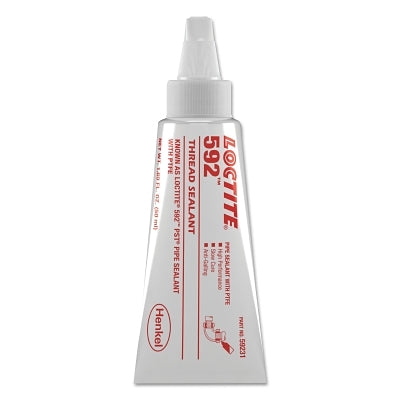 592 PST Thread Sealant, Slow Cure, 50 mL Tube, Opaque White