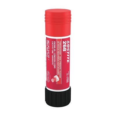 268 High-Strength Threadlocker Solid Stick, 9 g, 1/4 in to 3/4 in dia, Red