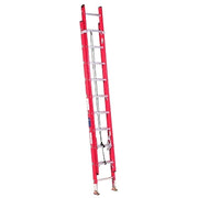 FE3200 Series Fiberglass Channel Extension Ladder, 24 ft, Class IA, 300 lb