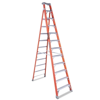 FS1500 Series Fiberglass Stepladder, 12 ft x 31-3/8 in W, 300 lb Capacity
