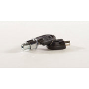 Tubular Key High Security Lock Sets, Steel, No Cam, Used with Roller Cabinets