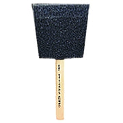 Foam Brush, 1 in W, Wood Handle