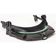 V-Gard Visor Frame for General Purpose, For All MSA Slotted Caps, Black/Green, Includes Debris Control