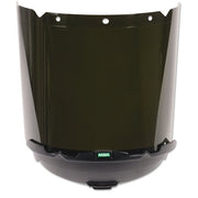 V-Gard Accessory System Welding/Cutting/Brazing Visor, Shade 5 IR, Green, 8 in x 17.25 in x 0.07 in
