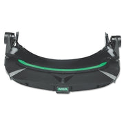 V-Gard Visor Frame for General Purpose, For All MSA Slotted Caps, Black, Debris Control Sold Separately