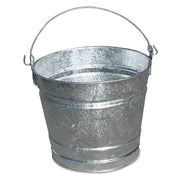 Hot-Dipped Galvanized Pail, 10 qt