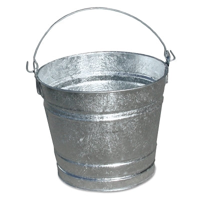 Hot-Dipped Galvanized Pail, 10 qt