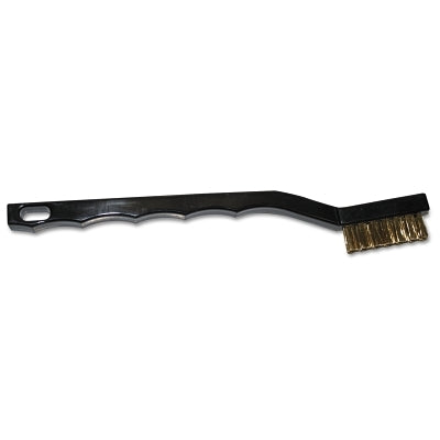 Handy Cleaning Brush, 7 in, Brass Wire, Plastic Handle
