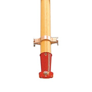 Iron Connector Handle, Hardwood/Metal, 60 in L x 1 1/8 in dia