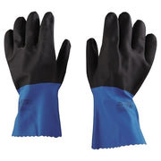 StanZoil NL-34 Gloves, Blue/Black, Rough Finish, X-Large
