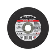 Metabo Original Slicer cutting wheel, 6 in dia, 0.045 in thick, 7/8 in arbor, Type 1 A60XL steel stainless disc
