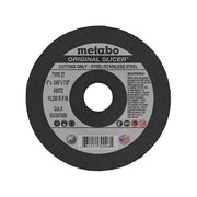 Metabo Original Slicer cutting wheel 6 in dia 0.045 in thick 7/8 in arbor 60 grit AO Type 27 10200 RPM