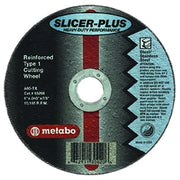 Slicer Plus High Performance Cutting Wheel, 6 in dia, 0.045 in Thick, 7/8 in Arbor, Type 1, 60 Grit