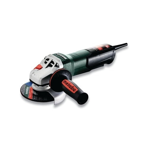 Metabo WP 11-125 Quick angle grinder 4-1/2 in 11 amps 11000 RPM green body side handle power angle grinder