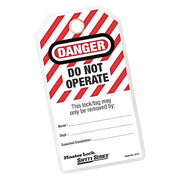 Safety Series Do Not Operate I.D. Tags, 3-1/8 in W x 5-3/4 in H