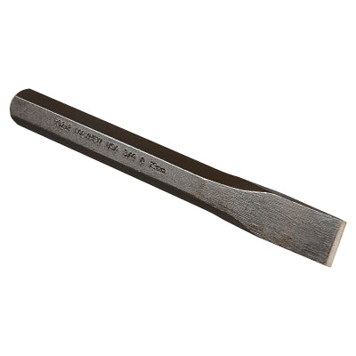 Cold Chisel, 7 in Long, 3/4 in Cut Width, Black Oxide