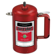 Sure Shot Sprayer, 1 qt, Steel, Red