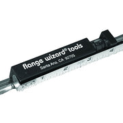Flange Wizard Universal Magnetic Tape Holder, 5/8" Square x 4" L, 25 lb Pull