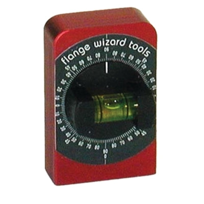 Flange Wizard 2-3/8in Anodized Aluminum Degree Level