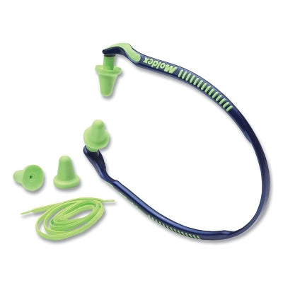 Jazz Band Earplugs, Foam, Blue, Banded