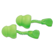 Glide Foam No Roll Twist-In Earplugs, Green, Uncorded