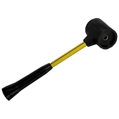 SPS Composite Soft Face Hammer, 1 lb Head, 1-1/2 in dia, 12-1/2 in Handle L, Yellow