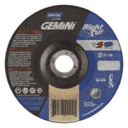 Gemini RightCut Right Angle Cut-Off Wheel, Type 01/41, 6 in dia x 0.045 in Thick x 7/8 in Arbor, 25 EA/BOX