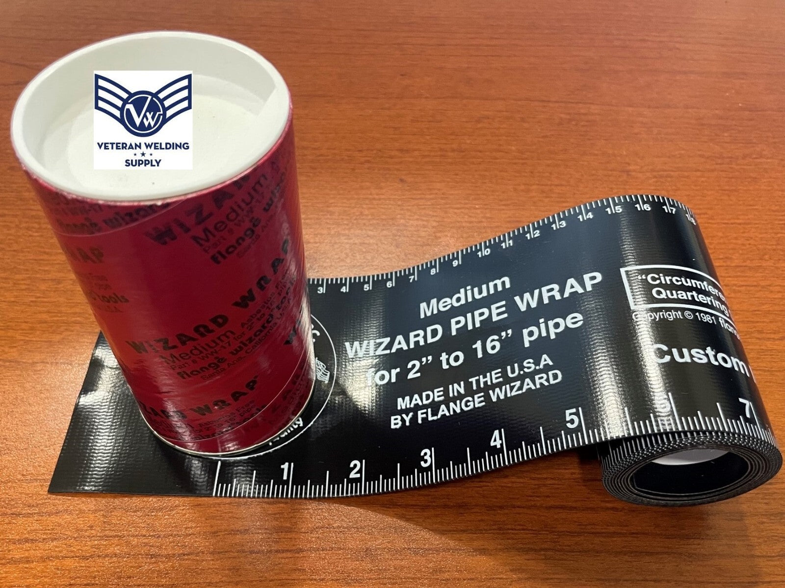 Wizard Wrap, Medium, 3-7/8 in W, 60 in L, Heat Resistant
